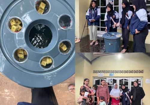 Mahasiswa KKN UNDIP Gelar Pelatihan Daur Ulang Gelas Plastik untuk Aquaponik kepada Warga Pajomblangan Pekalongan