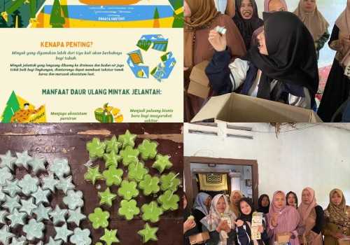 Mahasiswa KKN UNDIP Gelar Pelatihan Lilin Aromaterapi dari Minyak Jelantah di Desa Pajomblangan Pekalongan