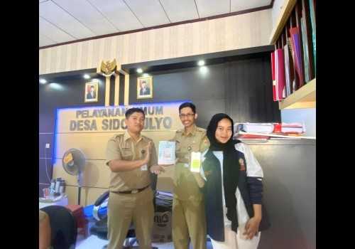 Permudah Pengajuan dan Pengelolaan Surat secara Online, Mahasiswa KKN Undip Lakukan Inovasi Digitalisasi Surat Pengantar di Desa Sidomulyo Magelang