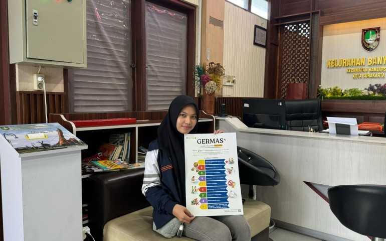 Mahasiswa KKN Undip di Desa Banyuanyar Surakarta Susun E-Book GERMAS untuk Tingkatkan Kesadaran Hidup Sehat