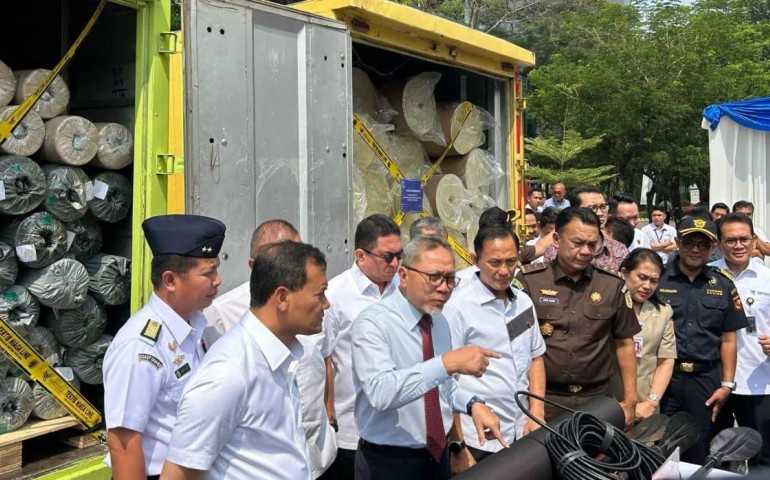 Satgas Pengawasan Temukan Barang Impor Legal Senilai Rp20 Miliar