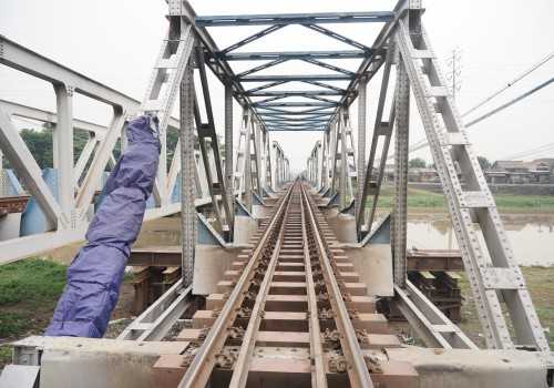 Perbaikan Jembatan KA Madukoro Semarang, Akses Jalan Ditutup Sementara