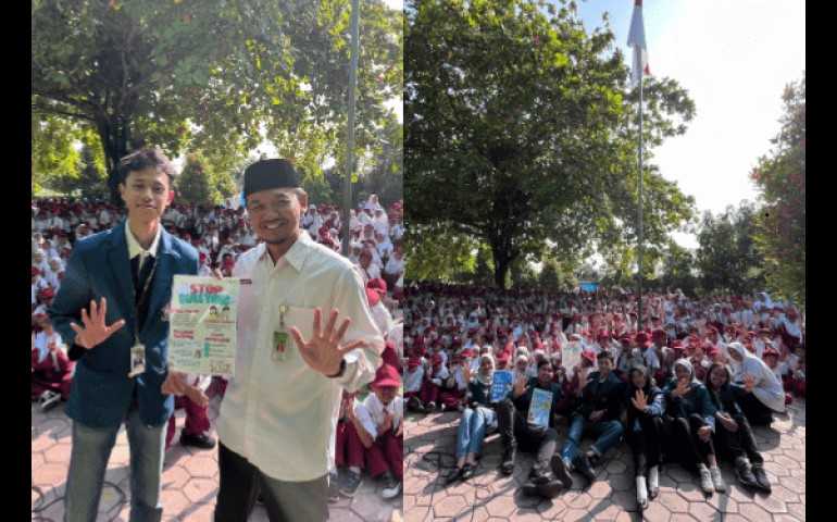 Mahasiswa KKN Undip, Tanamkan Nilai Pancasila Lewat Program Anti-Bullying di MIN 5 Sragen