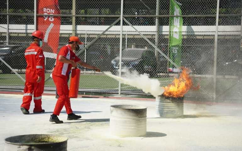 Peningkatan Kesiapsiagaan, Pertamina Patra Niaga JBT Gelar Simulasi Keadaan Darurat SPBU