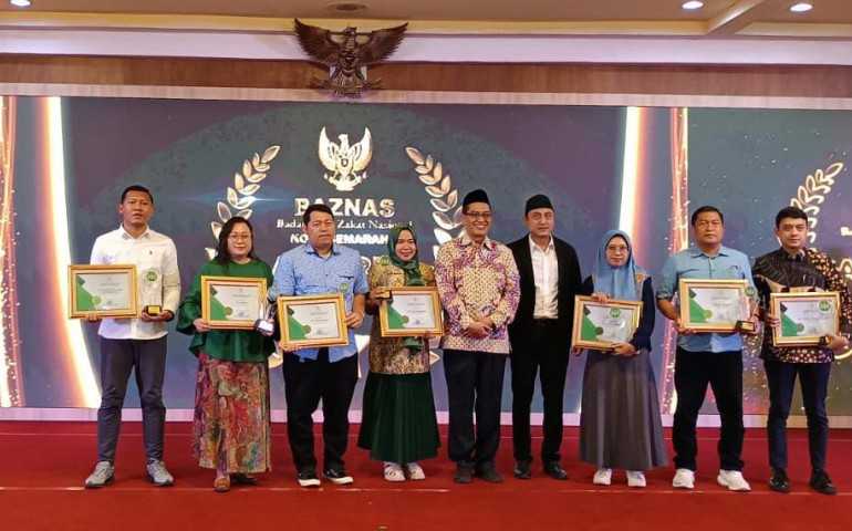 Aviation Fuel Terminal Ahmad Yani Raih Penghargaan Muzzaki Terbaik dari BAZNAS
