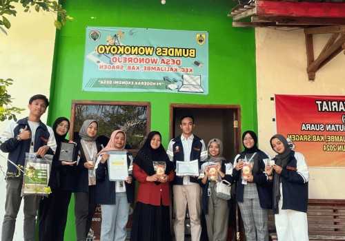 KKN Undip Bawa Angin Segar, BUMDes Wonokoyo Sragen Makin Berjaya dengan Inovasi Kontrak dan Produk