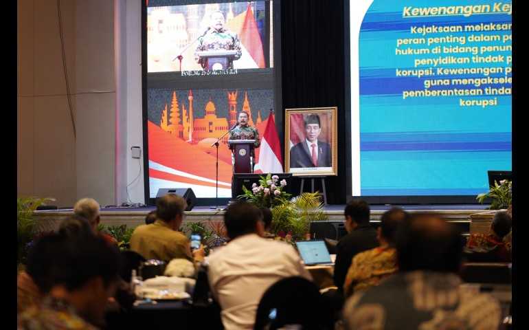 Jaksa Agung ST Burhanuddin Hadiri Raker BPK RI 2024, Tekankan Sinergi dalam Pemberantasan Korupsi