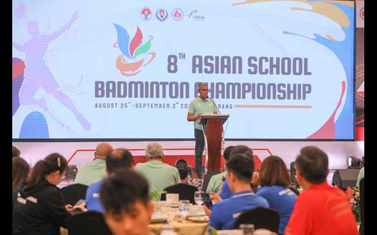 Diikuti 7 Negara, Pemprov Jateng Buka “Asian School Badminton Championship”
