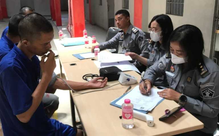 Divpas Jateng Intensifkan Pemeriksaan Kesehatan Terhadap Tahanan Baru di Rutan