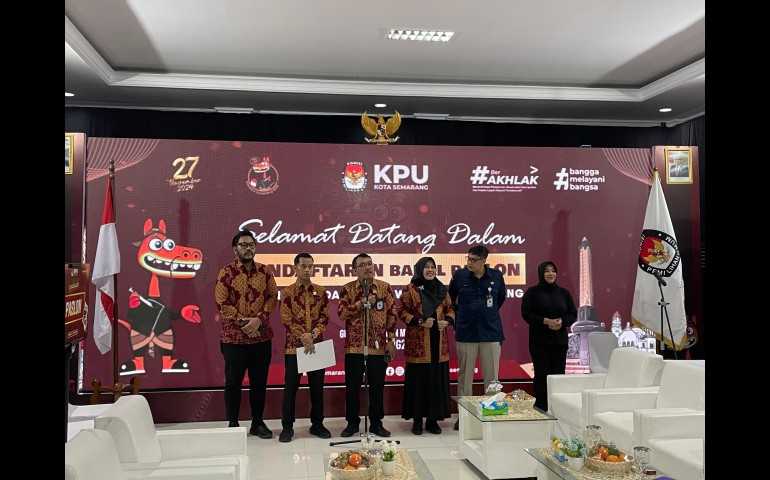 Pilkada Kota Semarang 2024, KPU Minta Paslon Segera Lakukan Konfirmasi Administrasi