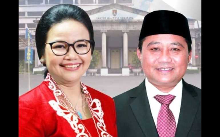 PDIP Resmi Usung Agustina Wilujeng dan Iswar Aminuddin untuk Pilwalkot Semarang