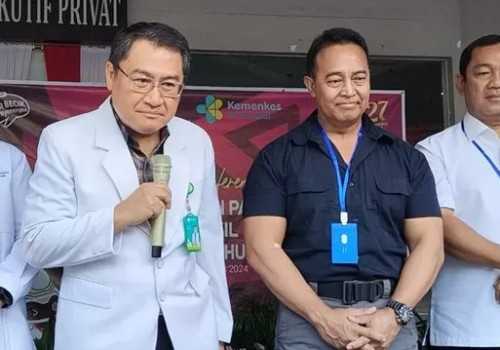 Pasangan Cagub dan Cawagub, Andika Perkasa dan Hendi, Lakukan Pemeriksaan Kesehatan di RSUP Dr Kariadi