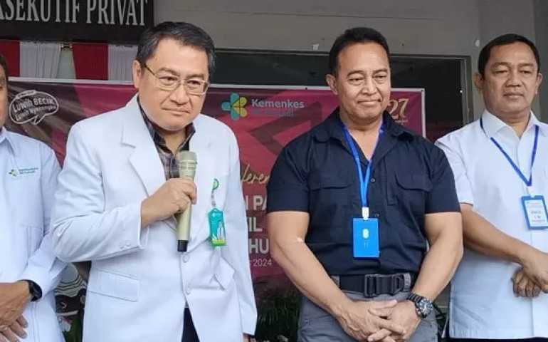 Pasangan Cagub dan Cawagub, Andika Perkasa dan Hendi, Lakukan Pemeriksaan Kesehatan di RSUP Dr Kariadi