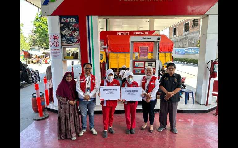 Pertamina Patra Niaga Berikan Penghargaan untuk Kepatuhan Operator SPBU Grobogan