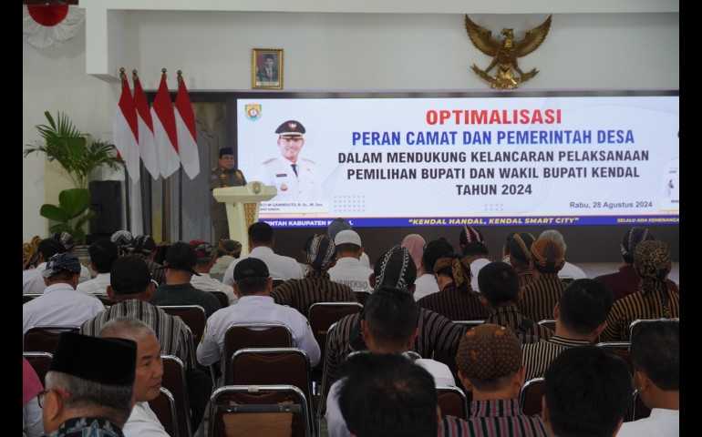 Pemkab Kendal Minta Kepala Desa dan ASN Bersikap Netral pada Pilkada 2024