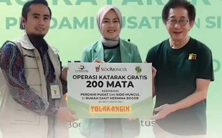 Sido Muncul Operasi Katarak Gratis, Irwan Hidayat: Kesehatan Masyarakat Prioritas Kami