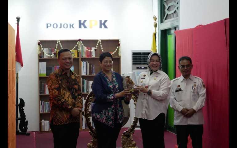 KPK RI Buka Pojok Baca di Perpustakaan Daerah Klaten, Perluas Literasi Antikorupsi