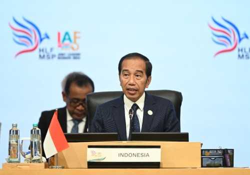 Buka HLF MSP dan IAF 2024, Presiden RI Serukan Solidaritas Global