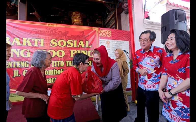 Walikota Semarang Apresiasi Bakti Sosial Klenteng Tay Kak Sie dalam Perayaan King Hoo Ping 2024