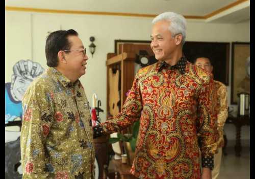 Temui Ganjar, Dubes Indonesia untuk Korsel Bahas Pengembangan UMKM Jateng di Negeri Ginseng