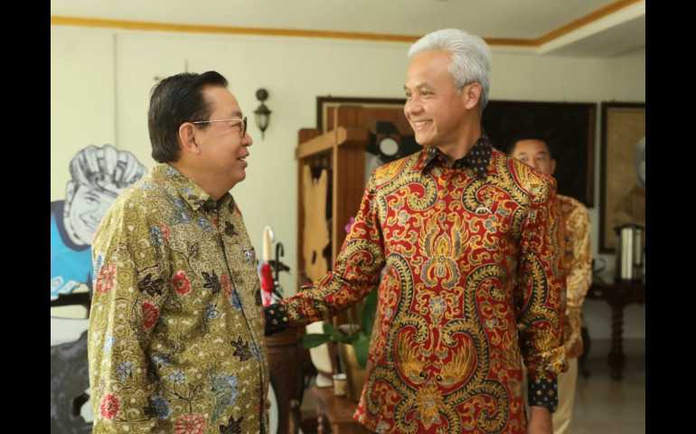 Temui Ganjar, Dubes Indonesia untuk Korsel Bahas Pengembangan UMKM Jateng di Negeri Ginseng