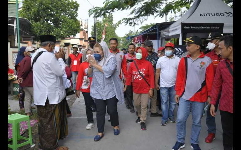 Tingkatkan Perekonomian, Plt Walikota Semarang Hevearita Ajak Pecahkan Keramain di Penjuru Kota Semarang