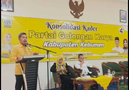 Konsolidasi Pemenangan Arif-Ristawati, Ferry Wawan Cahyono Tegaskan Komitmen Golkar di Kebumen