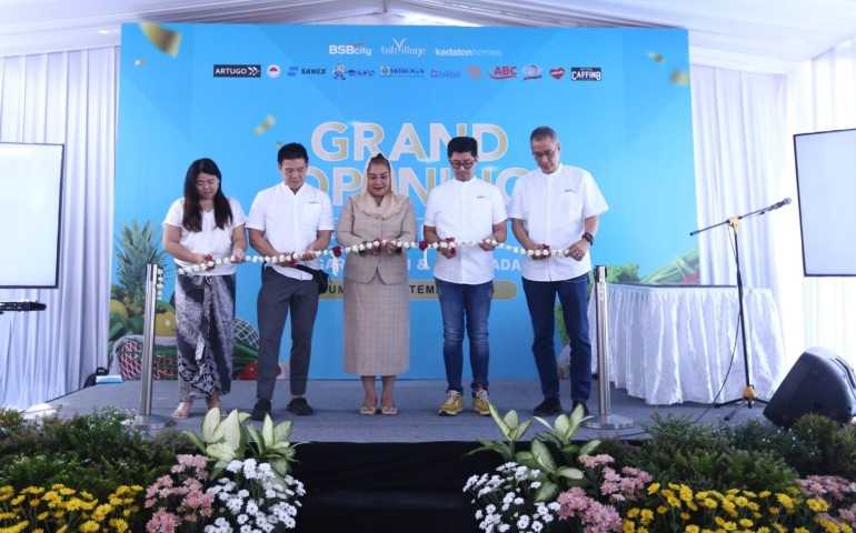 Pertama di Jateng, Walikota Semarang Resmikan Pasar Modern BSB City Mijen
