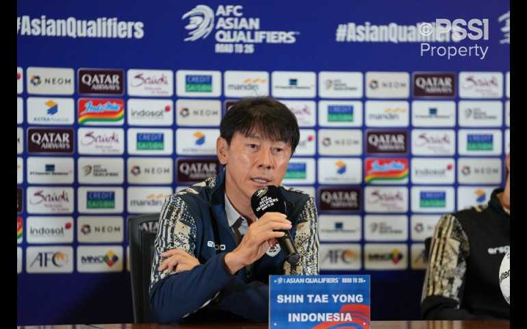 Shin Tae-yong: Laga Melawan Australia Tidak Akan Mudah, Butuh Kerja Keras