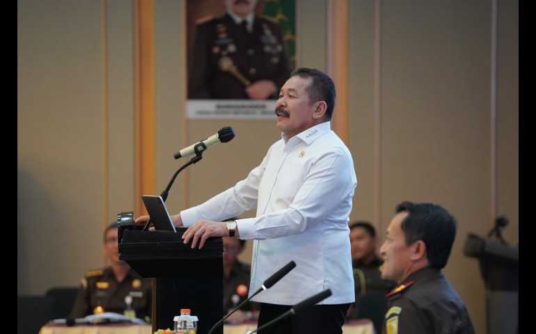 Jaksa Agung ST Burhanuddin Ajak Siswa PPPJ Angkatan 81 Gelombang I 2024 untuk Menjadi Jaksa PRIMA