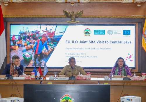 Pemprov Jateng, ILO, dan Uni Eropa Sepakat Tingkatkan Perlindungan Hak Pekerja Sektor Kelautan