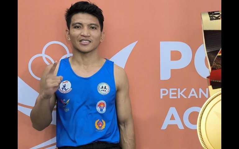 Petarung Muaythai Jalu Aji, Raih Medali Emas Untuk Kontingen PON Jateng