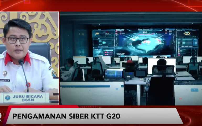 Pemerintah Jamin Keamanan Siber KTT G20
