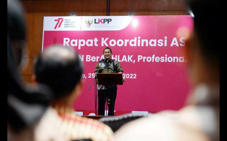 Kepala LKPP Hendrar Prihadi: Optimis Wujudkan ASN Berakhlak dan Melayani Bangsa