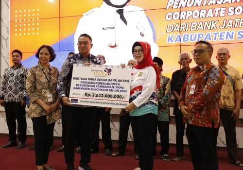Bank Jateng Salurkan Bantuan 2,6 Miliar dalam Program Penuntasan Kemiskinan di Sukoharjo