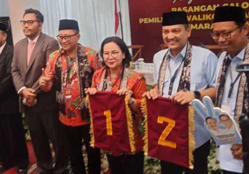 KPU Kota Semarang Resmi Umumkan Nomor Urut Pasangan Pilwakot 2024