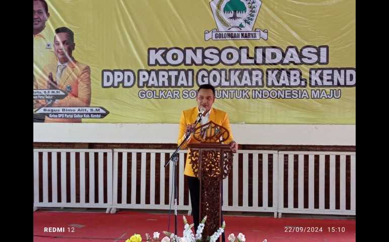 Partai Golkar Konsisten Mendukung Pembangunan Kendal dengan Pasangan Mirna - Riki
