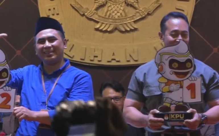 Pilkada Jateng 2024, Andika Perkasa-Hendrar Prihadi Nomor Urut 1, Luthfi-Yasin Nomor 2