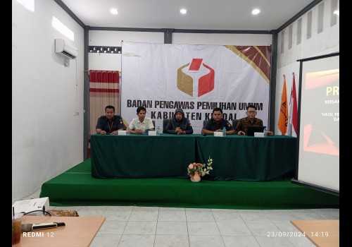 Bawaslu Kendal Nyatakan Tidak Ada Temuan dalam Proses Tahapahan Pencalonan Bupati dan Wakil Bupati