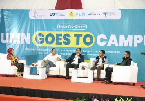 Erick Thohir Ajak Mahasiswa Institut Teknologi PLN Berkontribusi Bersama BUMN