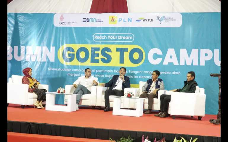 Erick Thohir Ajak Mahasiswa Institut Teknologi PLN Berkontribusi Bersama BUMN