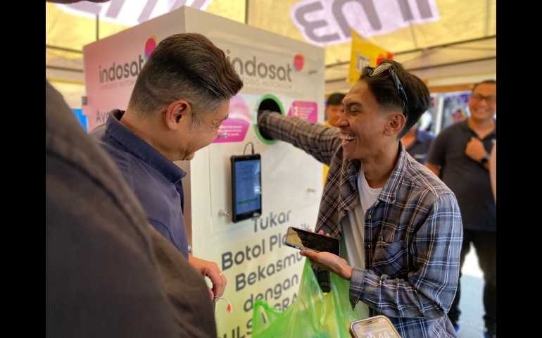 Indosat Ooredoo Hutchison Lanjutkan Komitmen Lingkungan di MotoGP Mandalika 2024