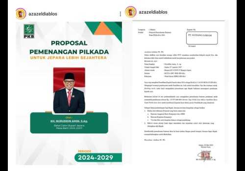 Calon Bupati Jepara Gus Nung Viral Diduga Minta Sumbangan Rp136 Miliar pada PT Gudang Garam