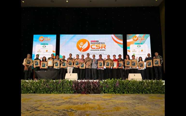 Dikenal sebagai Pelopor Tanggung Jawab Sosial, JNE Sukses Raih Penghargaan di Indonesia CSR Awards 2024