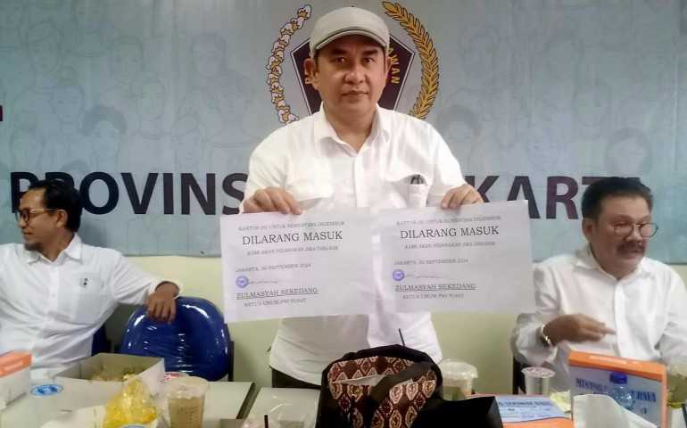 PWI Pusat Tegaskan Tuduhan Penyekapan HCB dan M Nasir Penuh Manipulasi