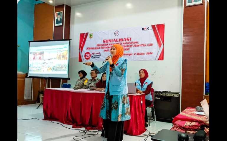 Saber Pungli Wonogiri Gencar Sosialisasi Antikorupsi di Sekolah-sekolah untuk Generasi Muda Berintegritas
