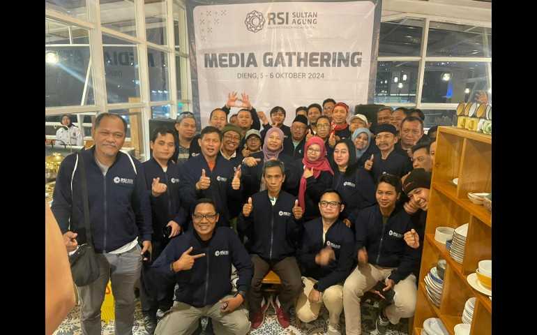 Wartawan Apresiasi Inovasi Pelayanan Kesehatan RSI Sultan Agung Semarang
