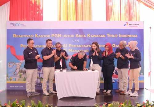 Dukung Industri Sulawesi, PGN Agresif Perluas Infrastruktur Gas Bumi
