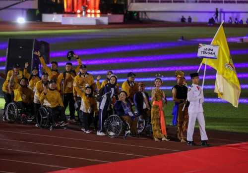 Jokowi Resmi Membuka Peparnas XVII 2024 di Surakarta, Panggung Kesetaraan untuk Atlet Difabel