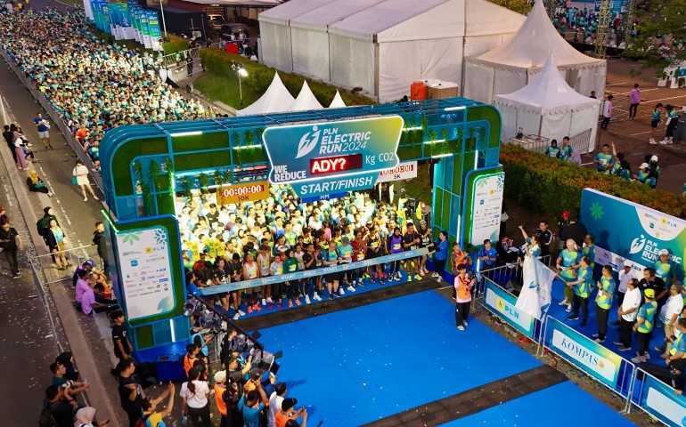 PLN Sukses Gelar PLN Electric Run 2024, Ajak Masyarakat Kurangi Emisi Karbon
